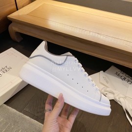 Alexander Mcqueen New Leather Thick Soled Casual Shoes