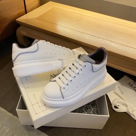 Alexander Mcqueen New Leather Thick Soled Casual Shoes