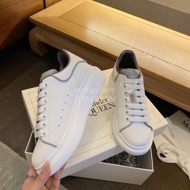 Alexander Mcqueen New Leather Thick Soled Casual Shoes