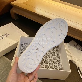 Alexander Mcqueen New Leather Thick Soled Casual Shoes