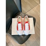 Alexander Mcqueen Spring Simple Casual Canvas Shoes For Women Orange