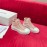Alexandermcqueen Classic Thick Soled High Top Canvas Shoes For Men And Women Pink