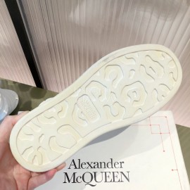 Alexandermcqueen Fashion Lace Up High Top Casual Shoes For Men And Women White