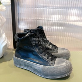 Alexandermcqueen Fashion Lace Up High Top Casual Shoes For Men And Women 