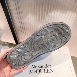 Alexandermcqueen Fashion Lace Up High Top Casual Shoes For Men And Women 