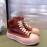 Alexandermcqueen Fashion Lace Up High Top Casual Shoes For Men And Women Brown