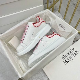 Alexandermcqueen Silk Cowhide Casual Sneakers For Men And Women