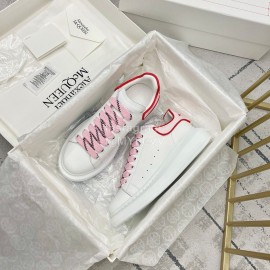 Alexandermcqueen Silk Cowhide Casual Sneakers For Men And Women