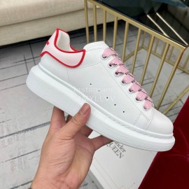 Alexandermcqueen Silk Cowhide Casual Sneakers For Men And Women