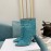 Amina Muaddi Cowhide Diamond High Heeled Boots For Women Green