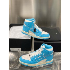 Amiri Runway Skel Top Sky Blue For Men And Women 