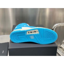 Amiri Runway Skel Top Sky Blue For Men And Women 