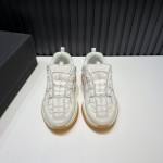 Amiri Leather Mesh Lightweight Sneakers For Men White