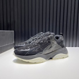 Amiri Leather Mesh Lightweight Sneakers For Men Black