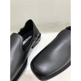 Ann Demeulemeester Fashion Soft Calf Leather Shoes For Women Black