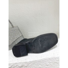 Ann Demeulemeester Fashion Soft Calf Leather Shoes For Women Black