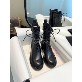 Ann Demeulemeester Fashion Soft Calf Leather Boots For Women Black