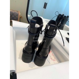 Ann Demeulemeester Fashion Soft Calf Leather Boots For Women Black