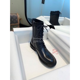 Ann Demeulemeester Fashion Black Calf Leather Boots For Women 