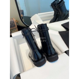 Ann Demeulemeester Fashion Black Calf Leather Boots For Women 