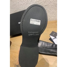 Ann Demeulemeester Fashion Calf Leather Black Long Boots For Women 