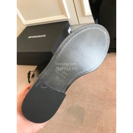 Ann Demeulemeester Fashion Patent Leather Martin Boots For Women 