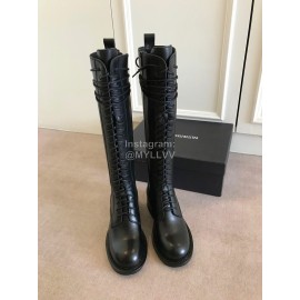 Ann Demeulemeester Fashion Calf Long Martin Boots For Women Black