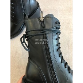 Ann Demeulemeester Fashion Calf High Heel Martin Boots For Women 