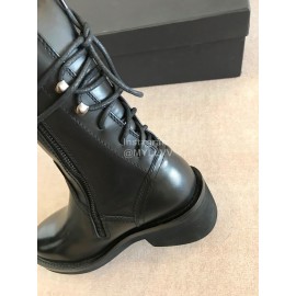 Ann Demeulemeester Retro Calf High Heel Martin Boots For Women 