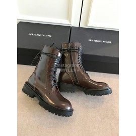 Ann Demeulemeester Fashion Calf Martin Boots For Women Coffee