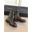 Ann Demeulemeester Fashion Calf Martin Boots For Women Coffee