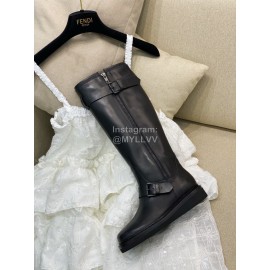 Ann Demeulemeester Vintage Black Leather Boots For Women 