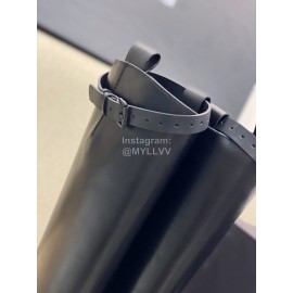 Ann Demeulemeester Vintage Black Calf Leather Boots For Women 