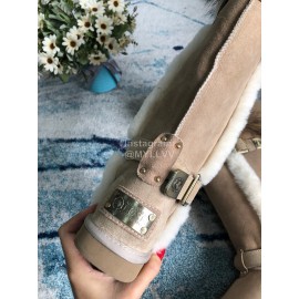 Australia Luxe Collective Winter Warm Wool Long Boots For Women Brown