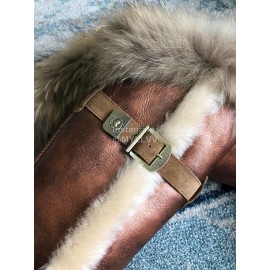 Australia Luxe Collective Winter Brown Wool Long Boots For Women