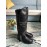 Australia Luxe Collective Winter Fashion Black Wool Long Boots For Women
