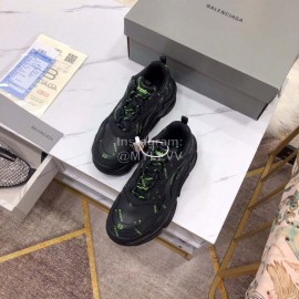 Balenciaga Triple S Logo Printed Sneakers