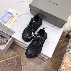 Balenciaga Triple S Logo Printed Sneakers