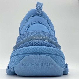 Balenciaga Triple S Clunky Sneakers Blue