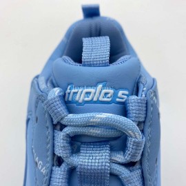 Balenciaga Triple S Clunky Sneakers Blue