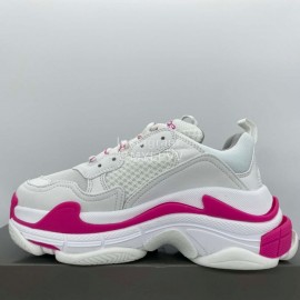 Balenciaga Triple S Clunky Sneakers Fluorescent Pink