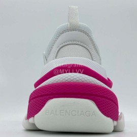 Balenciaga Triple S Clunky Sneakers Fluorescent Pink