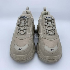 Balenciaga Triple S Clunky Sneakers Khaki