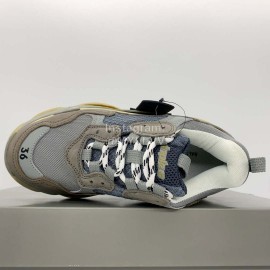 Balenciaga Triple S Clunky Sneakers Carbon Grey