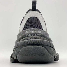 Balenciaga Triple S Clunky Sneakers Gradient Gray