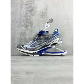 Balenciaga X-Pander 6.0 Retro Spring Sneakers Blue