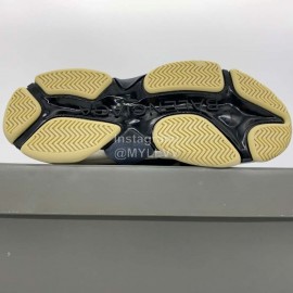 Balenciaga Triple S Clunky Sneakers White Black