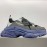 Balenciaga Triple S Clunky Sneakers Gray Blue