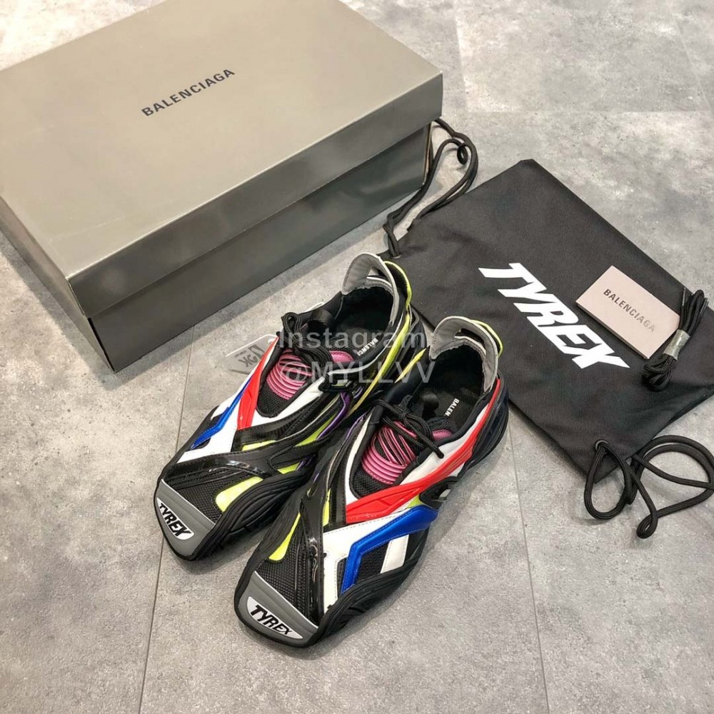 Balenciaga Tyrex Square Head Sneakers For Men And Women
