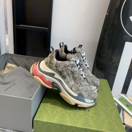 Balenciaga Triples Gucci Fashion Sneakers For Men And Women